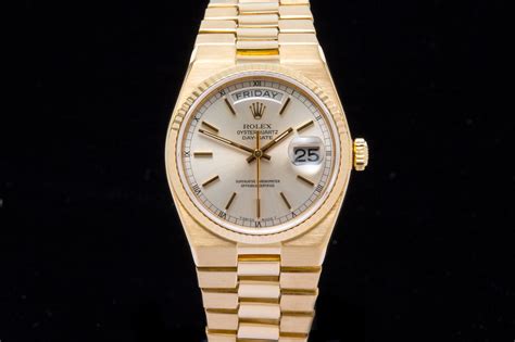 Rolex day date oyster quartz